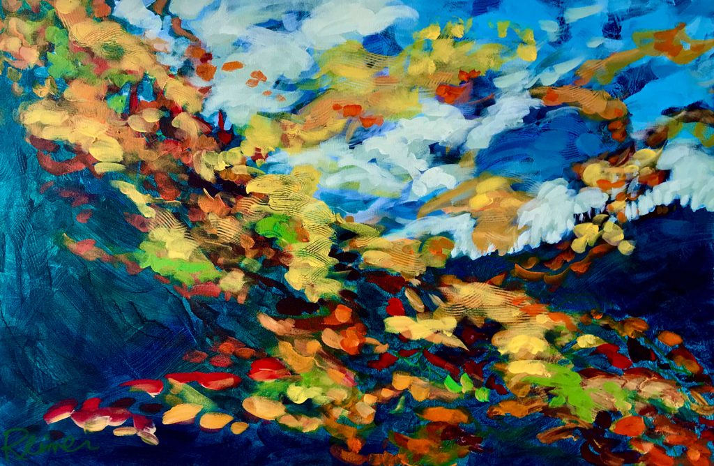 Christine Reimer, Fly Away, 24 x 36, acrylic on canvas